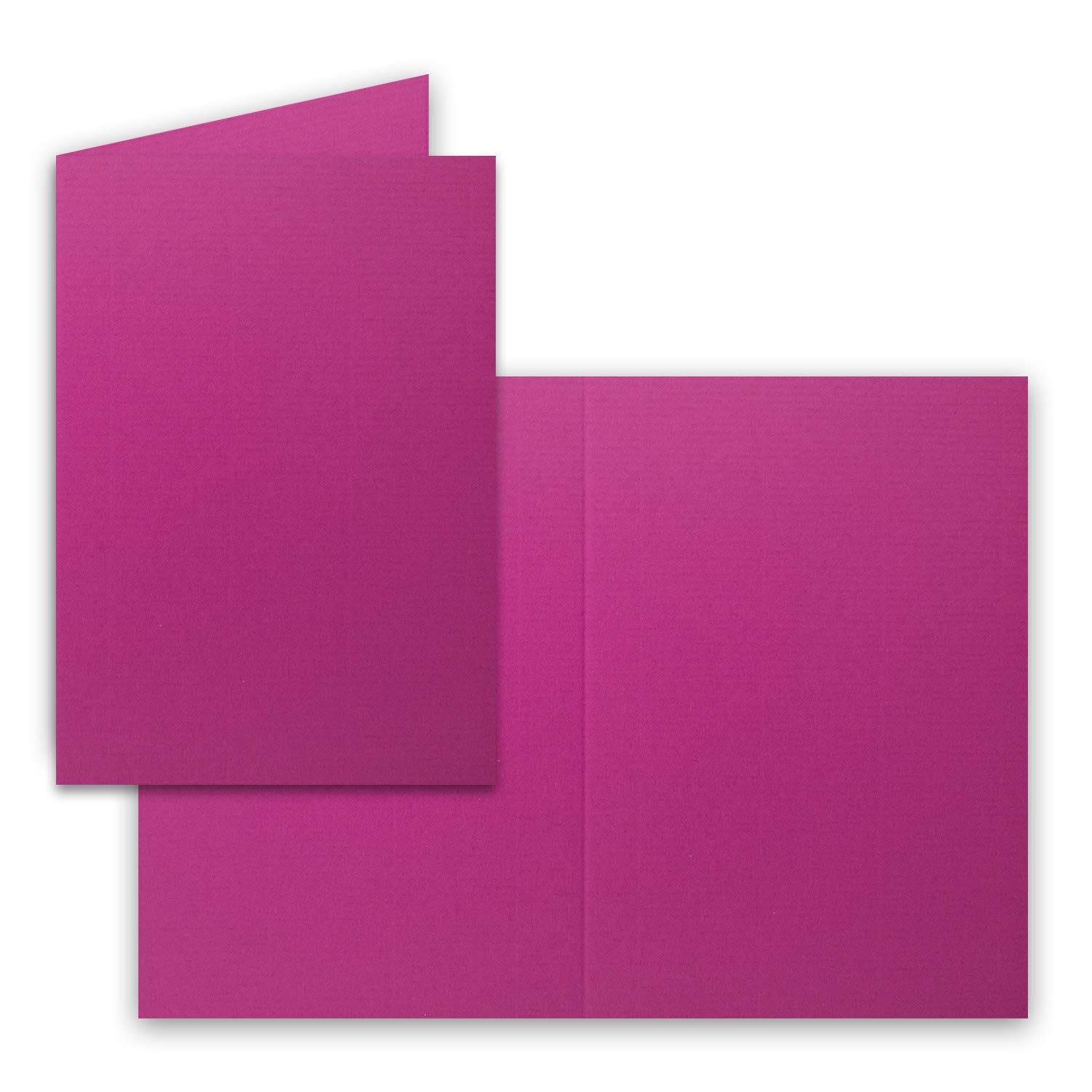 Neuser Colourful Folding Cards, A6, Folded 25 Doppelkarten 32-Amarena