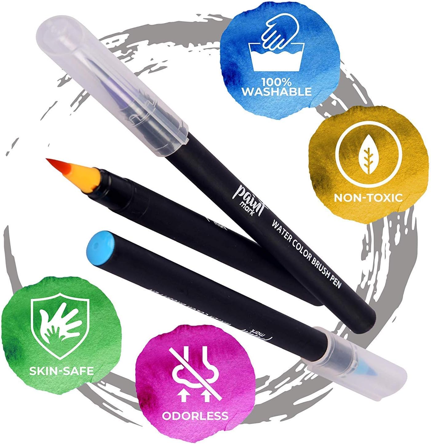 Paint Mark QuickDry Paint Pens Write On Anything! Rock, Wood, Glass