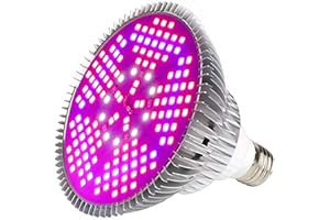 highydroLED 100W Led Grow Light Bulb Full Spectrum,Plant Light Bulb with 150 LEDs for Indoor Plants,E26/E27 Socket,Grow Lamp for Hydroponic Indoor Garden Greenhouse Succulent Veg Flower
