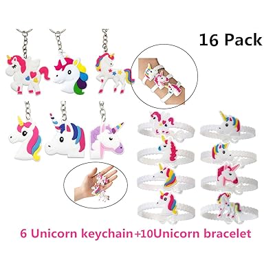 Feidiao Unicorn Bracelet and Keychain Set Unicorn Kuwait Ubuy