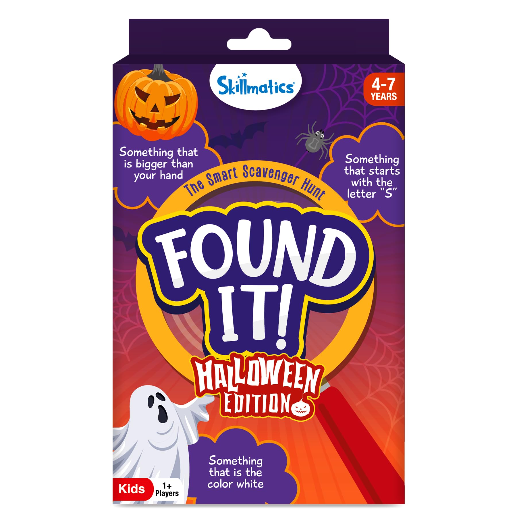 Skillmatics Card Game - Found It Halloween Scavenger Hunt, Educational Game Collections, Perfect for Indoor or Outdoor Play, Classrooms, Party Games, Gifts for Kids and Families, for Ages 4, 5, 6, 7