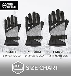 Tough Outdoors Kids Snow Gloves - Insulated