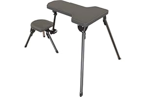 Caldwell Stable Table Lite Ambidextrous Fully Collapsible Rotating All-Weather Shooting Rest for Outdoor Range and Convenient