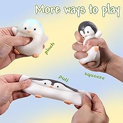 Anboor Penguins Squishies Toys 2 Pack - 3" Cute