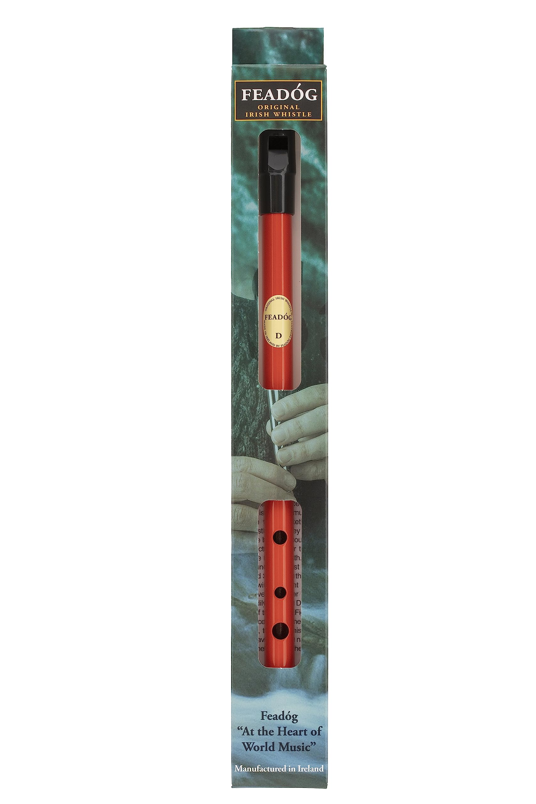 Feadog Red D Whistle FW27
