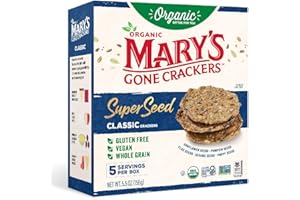 Mary's Gone Crackers Super Seed, Classic Crackers, 5.5 Ounce