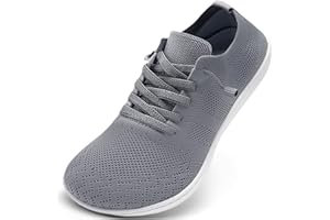 VXGGVX Barefoot Shoes Women Wide Slip-On Barefoot Running Tennis Walking Sneakers Minimalist Breathable Shoes Zero Drop Sole for Workout Gym Travel