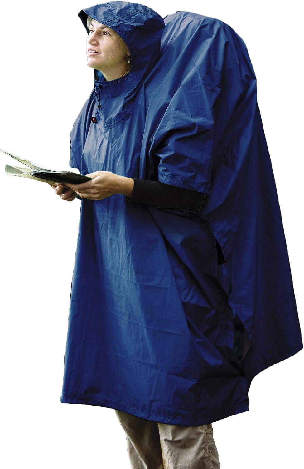 Sea to Summit, Ultra-Sil Nano Tarp Poncho, Ultra-Lightweight & Waterproof Rain Gear, With Hood, Fits A Large Backpack