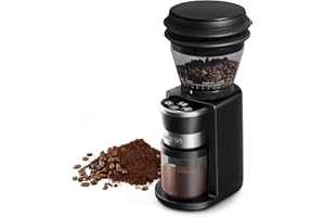HIBREW G3 Coffee Grinder, 31 Levels of Accuracy Settings, Electric Burr Grinder for Espresso/Mocha/Drip Coffee/Pour Over