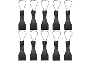 Nwsrayu Plastic Scraper Tool Keychain, Scraper for Lottery Ticket, Scoop Shape Scratcher For Sublimation