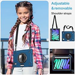 Case for iPad mini 7 (A17 Pro)/ Mini 6 8.3