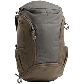 Eberlestock Little Trick Pack - Expandable EDC Backpack, Gray/Green | Low-Profile, Hidden Magnetic Closure CCW Pocket &amp; Expandable Scabbard, Dual Interior Sleeves, for Travel, Office, Outdoors
