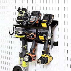 Wall Control Drill Holder Power Tool Storage Rack