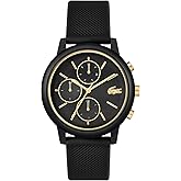 Lacoste 12.12 Move Men's Multifunction Watch – 42mm Aluminum Case, Day/Date/24-Hour Subdials, Contemporary, Sporty - Premium Fashion Timepiece - Gift for Him