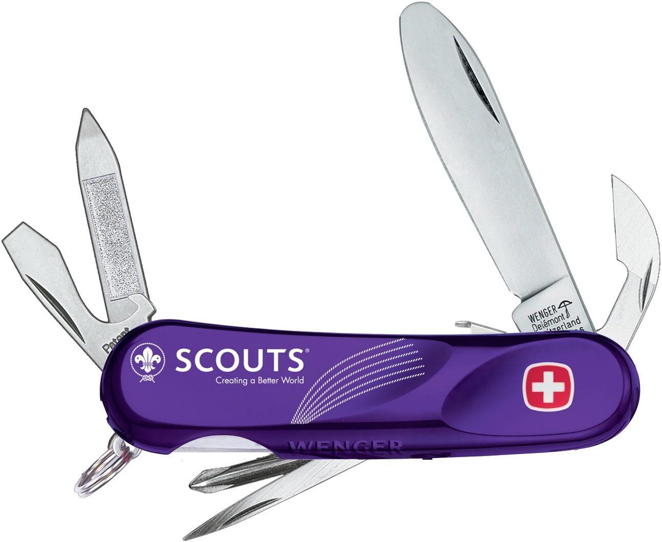 Wenger Official World Scout Junior S11 Lock Blade Swiss Army Knife