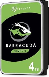 Seagate BarraCuda 4 TB Internal HDD 3.5 Inch SATA 6 Gb/s 5400 RPM view 1