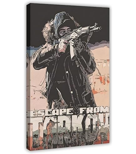 Amazon.com: Escape from Tarkov Bosses Game Poster Metal Tin Sign