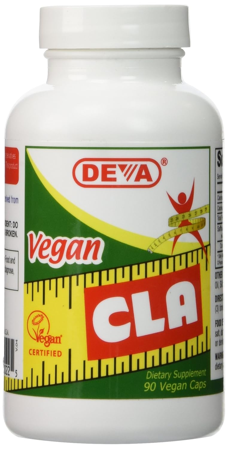 Deva Vegan Vitamins CLA, 90Capsules 90 DailyNutriPlus LLC