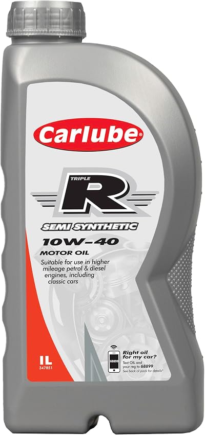 Carlube Triple R 10W-40 ACEA A3 B4 API SL 1L Semi Synthetic Oil