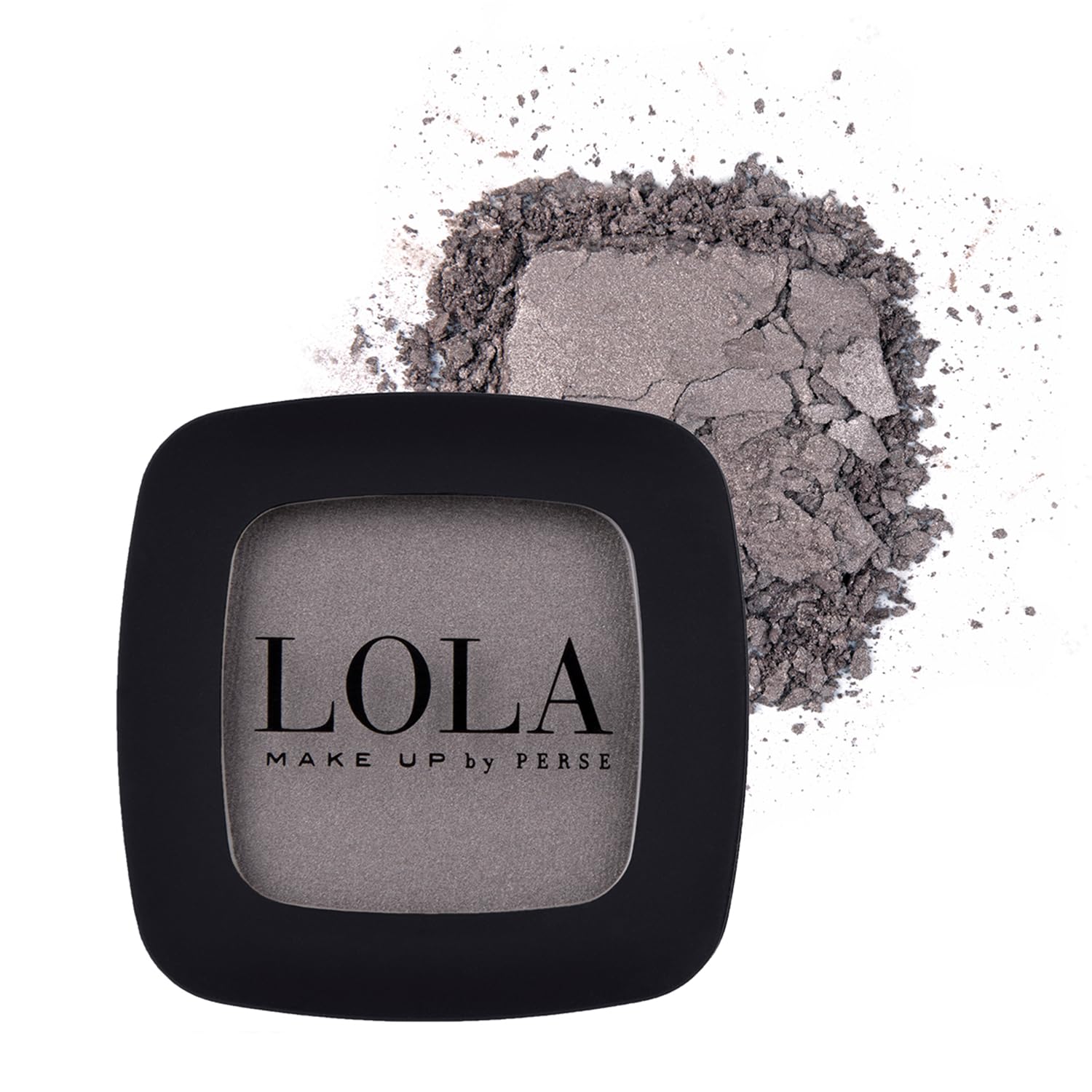 Lola Make-Up Mono Eyeshadow, Brown Marl, Satin, Rich Intense Pigmentation, High Coverage, Use Wet & Dry, All Skin Tone, Mineral Oil Free, Vegan & Cruelty Free, No. 020