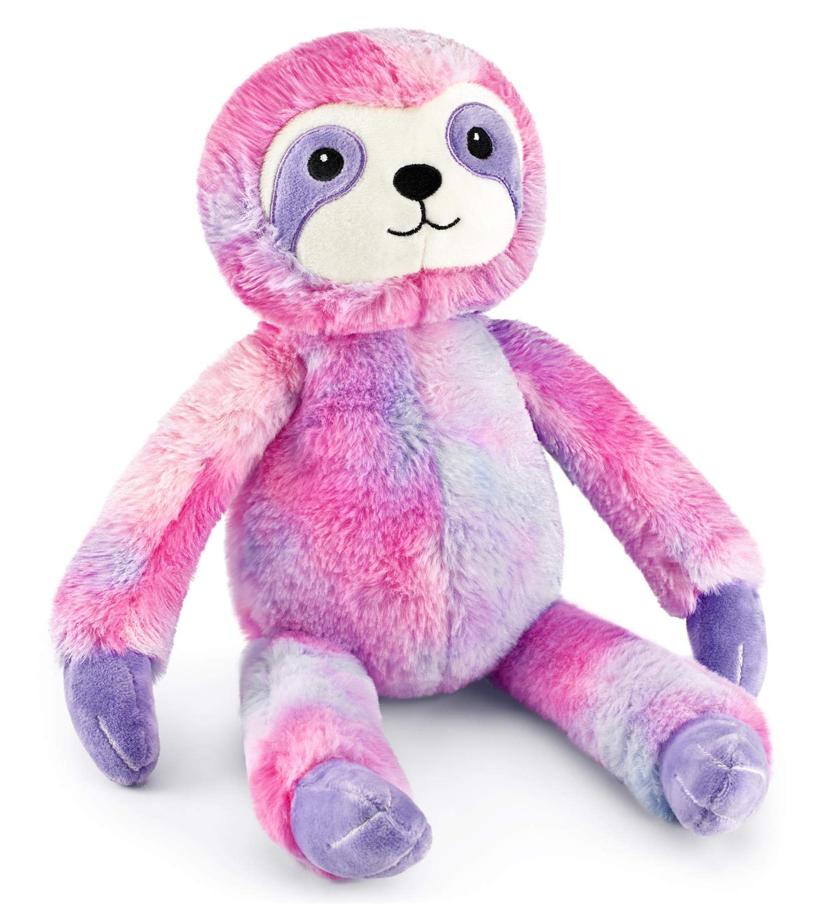 Mousehouse Gifts - Pink & Purple Sloth Soft Toy, Plushie Sloth Cuddly Toy for Boys and Girls