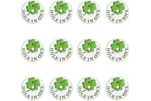 GOLTERS Golf Ball Markers Assorted Patterns Value Pack of 12 Golf Gifts, Golf Cap Clips and Divot Repair Tools Partner Accessories Sets for Men Women Golfer