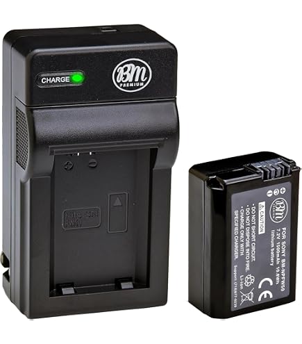 Amazon.com: Kastar 1-Pack NP-FW50 Battery and AC Wall Charger