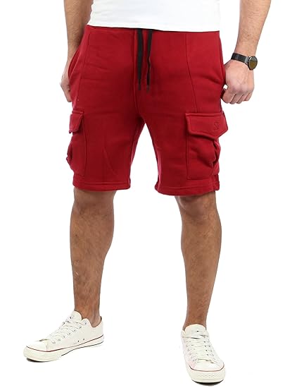 Reslad Kurze Hose Herren Cargo Bermuda Shorts Jogginghose Sport-Hose RS-5069