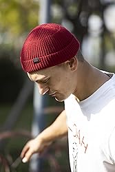 DASMINI Fisherman Beanie,Skull Cap Mens Cotton