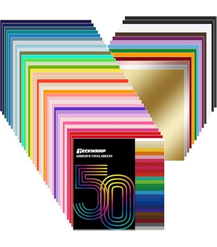 thumbnail image 2 of Rainbow Pattern Self Adhesive Craft Vinyl Printed Sheets For Cricut, Silhouette, Cameo, Decals, Signs, Stickers By Craftables 2 of 9