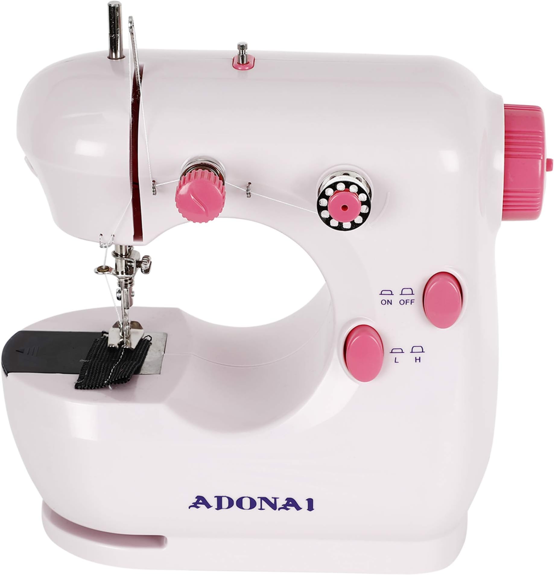 ADONAI Advance Household Electric Machine with Tray (Pink)