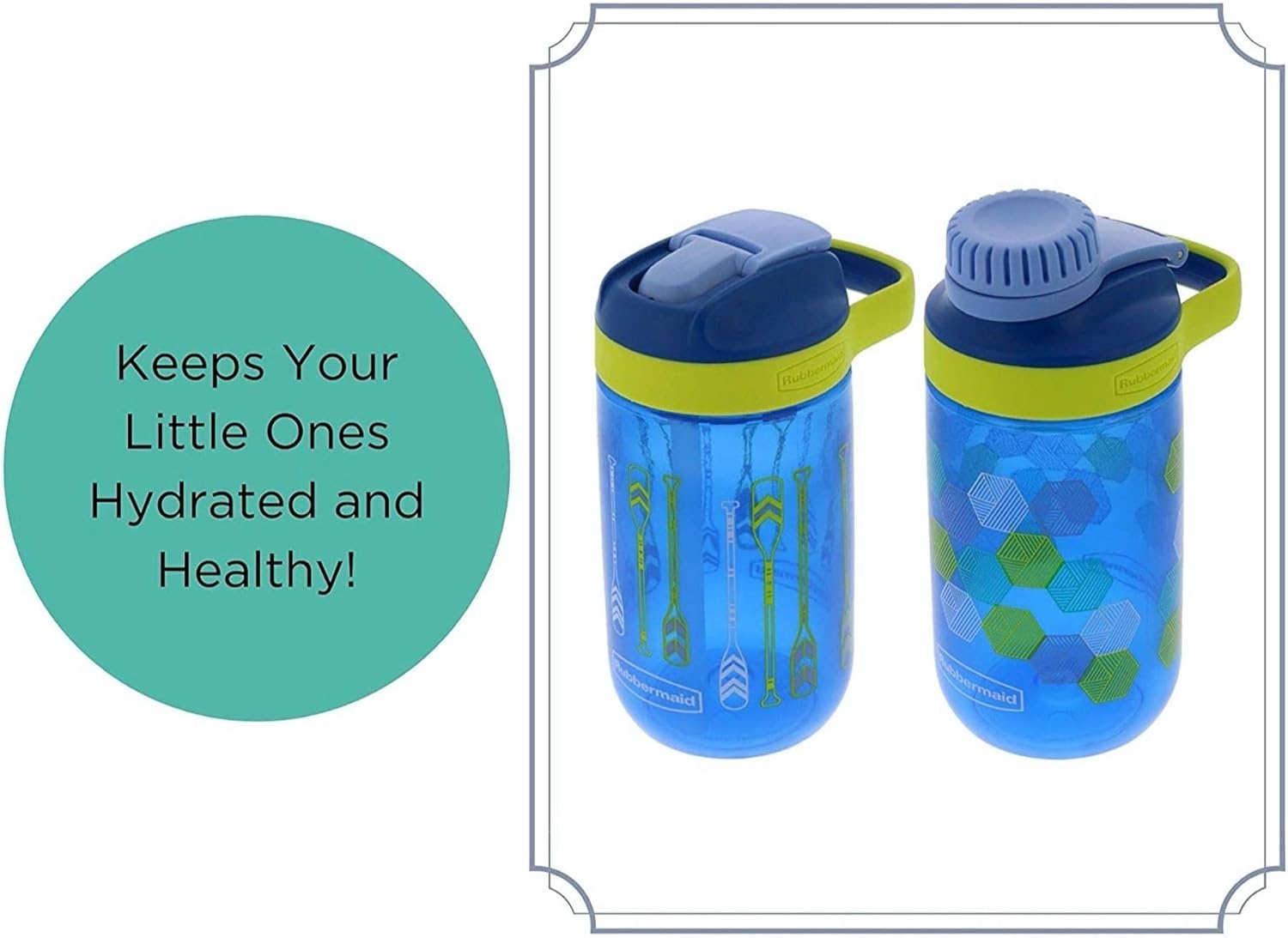 rubbermaid kids water bottle