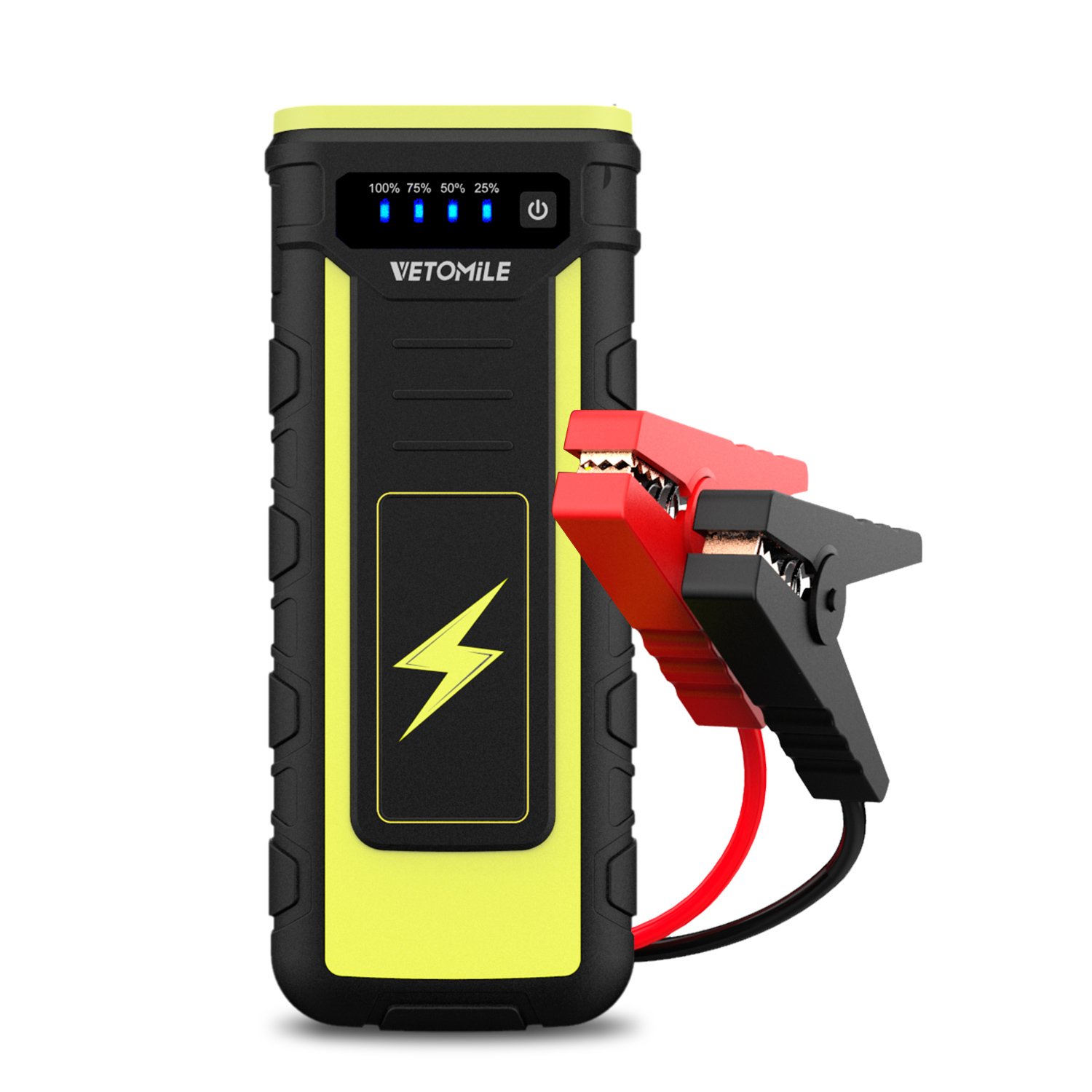 Vetomile EPower Jump Starter de mAh A Batería Arrancador de Emergencia para
