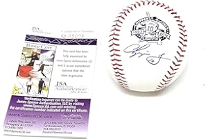 MISTER MANCAVE Chipper Jones Atlanta Braves Signed Autograph MLB Baseball Limited Edition Retirement Logo JSA Certified