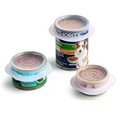 Stasher Pet Reusable Silicone Stretch Lids for Cans, Food Covers 3-Pack | Food Grade Silicone, Airtight Seal, Leak-Free, Freezer, Dishwasher, Dog Travel Accessories, Dog and Cat Food Lids for Cans