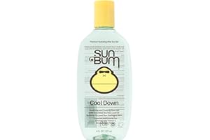 Sun Bum Cool Down Aloe Vera Gel - Vegan After Sun Care to Soothe and Hydrate Sunburn - 8 oz