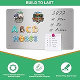 Raweao Magnetic Wall Board A3 43.5x30cm Stainless Steel Thin 0.8mm view 4