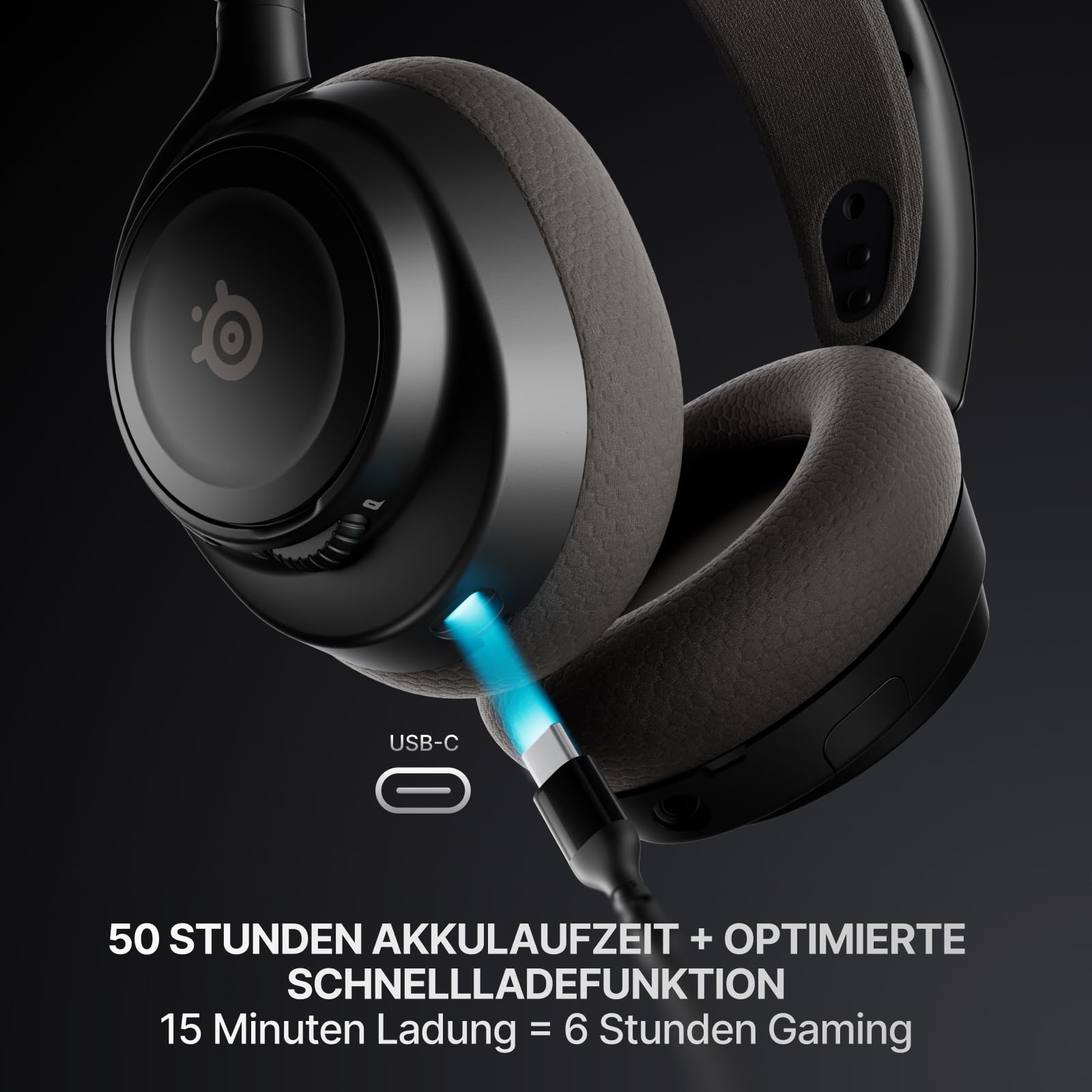 SteelSeries Arctis Nova 7 Wireless Gen 2 Multi-Plattform-Gaming-Headset - Echtzeit-App-Steuerung - Über 50 Std. Akkulaufzeit - 2,4 GHz/Bluetooth parallel möglich -PC, PS5, PS4, Switch 1/2, Mobilgeräte 5