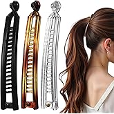 Mabor 3Pcs Banana Hair Clips Large French Banana Clips for Medium Thin Hair Big Combs Non Slip Classic Bananas Claws, Styling Accessories for Women Ladies