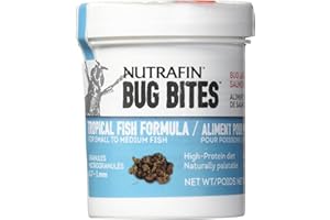 Nutrafin Bug Bites Tropical Formula – 0.25-1.0 mm granules