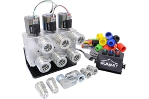 Summit Hydraulics Hydraulic Multiplier Kit, 3 Circuit Selector Valve Including Couplers and Switch Box Control