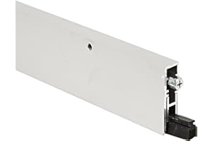 Pemko - 4131CRL36 Aluminum Automatic Door Bottom, Clear Anodized, Insert, 19/32”W x 36"L x 1-27/32”H