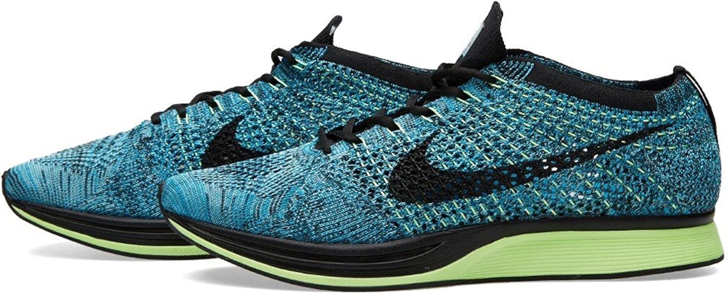 nike flyknit racer blue