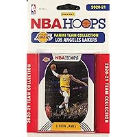 Los Angeles Lakers 2020 2021 Hoops Factory Sealed Team Set with LeBron James