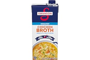 SWANSON S Unsalted Chicken Broth, 32 oz Carton