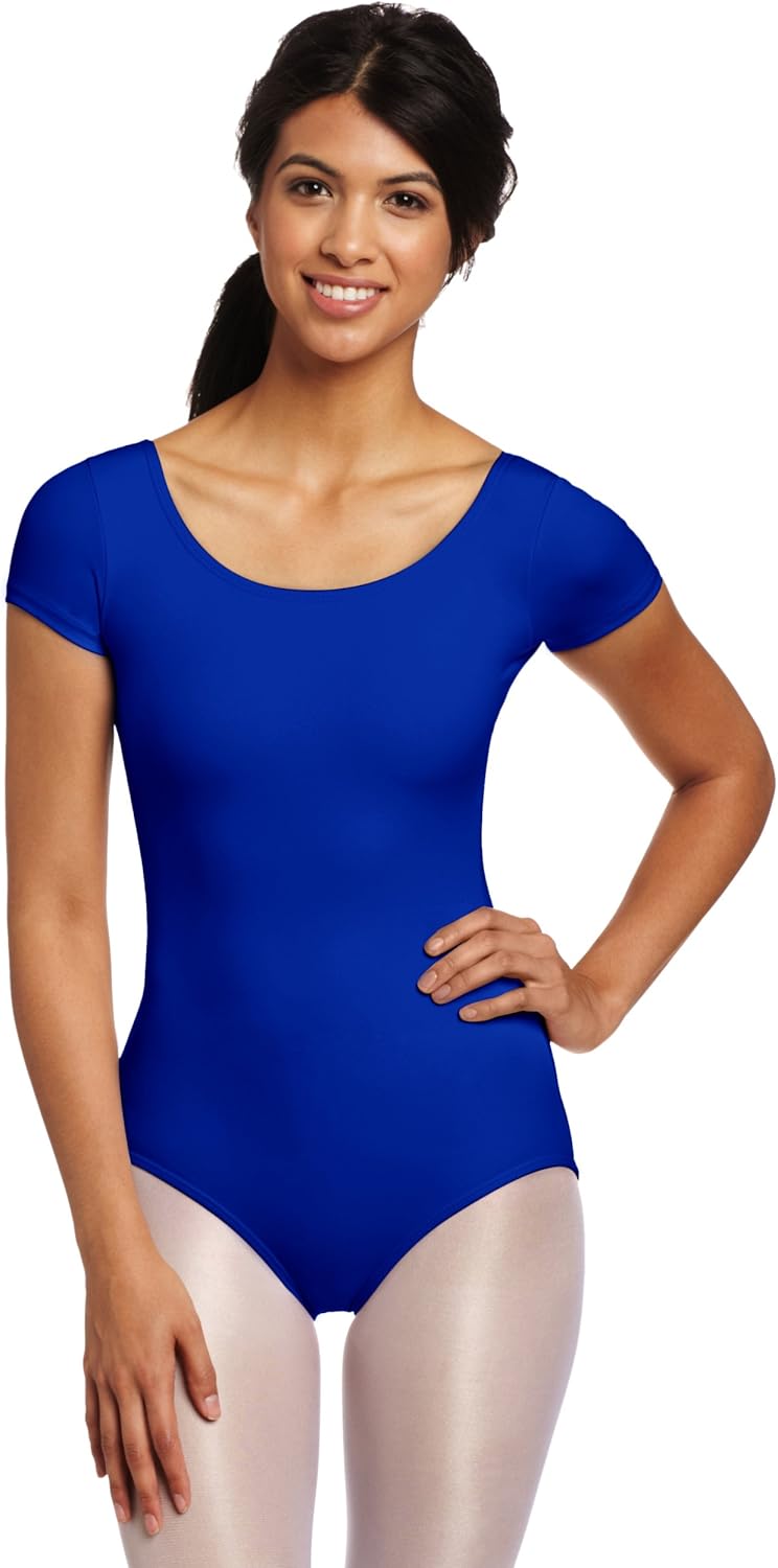 Capezio Women's Team Basic Short Sleeve Leotard: Clothing