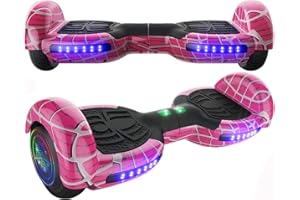 Emaxusa Hoverboard for Kids, with Bluetooth Speaker and LED Lights 6.5" Self Balancing Scooter Hoverboard for Kids Ages 6-12