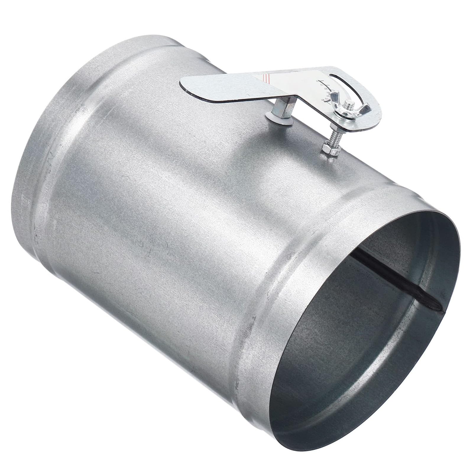 MACHSWON 6" HVAC Duct Manual Volume Damper, Metal Adjustment Airflow Ducting Branch Backdraft Damper Control Duct Backdraft Blocker for Air Ventilation System
