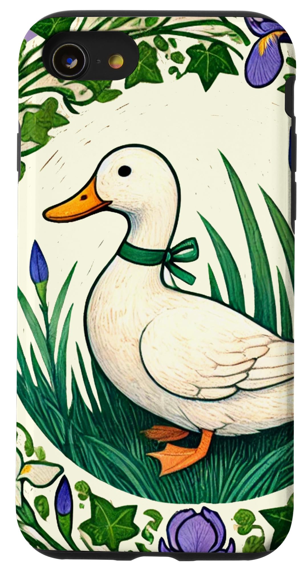 iPhone SE (2020) / 7 / 8 Cute Duck Illustration Case