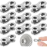 Missing Link 10 Pcs for 6/7/8 Speed Bike Chain Master Link for Bicycle Chain Bike Chain Links The Missing Link Chain Bike Parts Bicycle Parts Mountain Bike Parts Bike Components &amp; Parts
